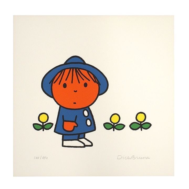 Dick Bruna Flower Silkscreen Signed 94/ 100 Miffy Creator Limited Print: Dick Bruna Flower Silkscreen Signed 94/ 100 Miffy Creator Limited Print Item Specifics: Unit Of Sale: Single Piece Artist: Dick Bruna Signed By: Dick Bruna Image Orientation: Landscape Size: Medium Si