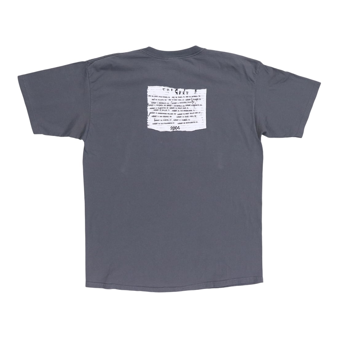 Tour shirt from 2004 Cure - 2