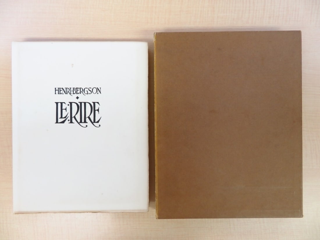 Henri Bergson LE RIRE: Louis Jou Woodblock Prints, 1947, Limited Edition 200 (1 of 9)