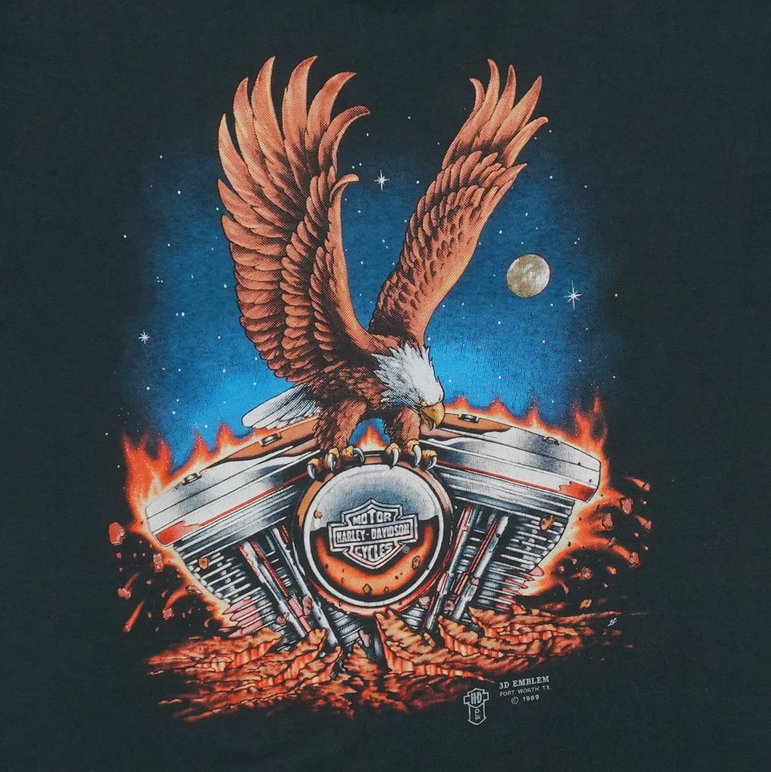 Harley Davidson 3D Emblem Shirt - 3
