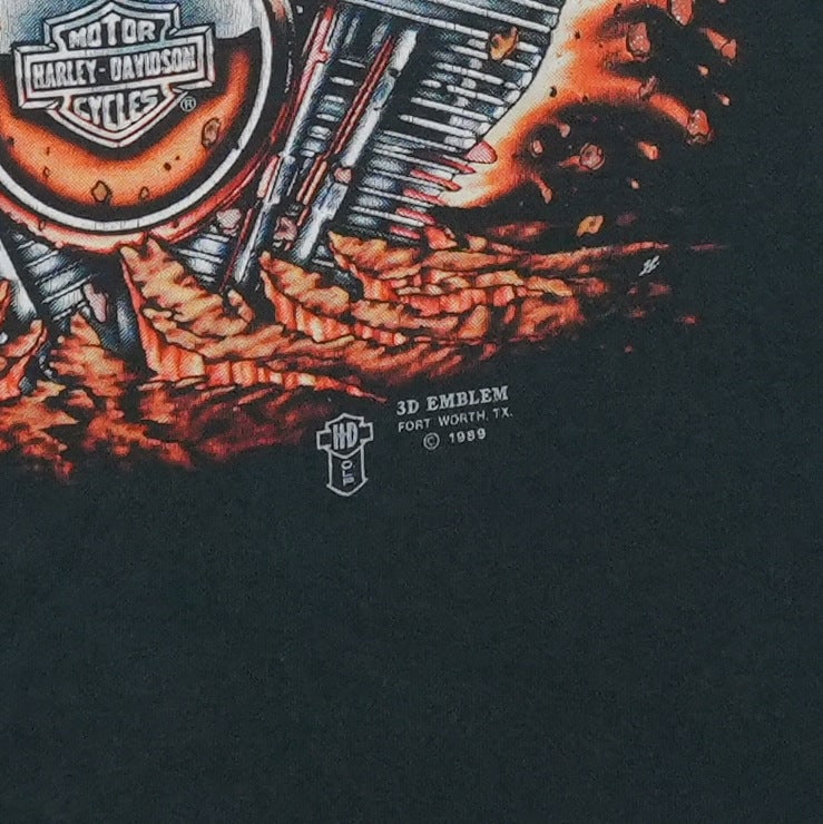 Harley Davidson 3D Emblem Shirt - 4