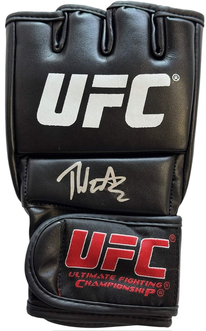 Terrance McKinney Signed UFC Fighting Glove (JSA Witnessed) (1 of 2)