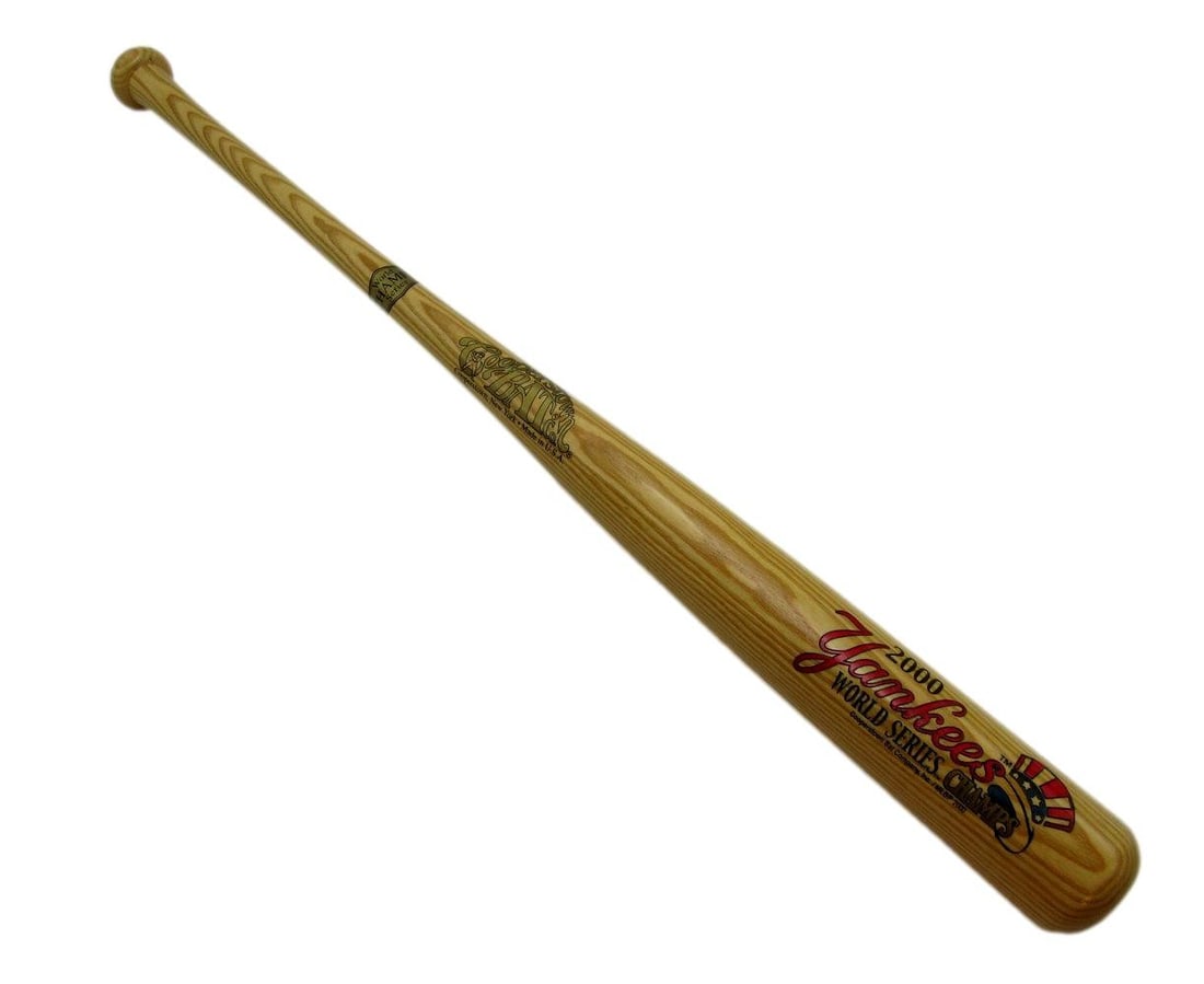 2000 New York Yankees World Series Champs Cooperstown Commemorative Bat IXL57: 2000 New York Yankees World Series Champs Cooperstown Commemorative Bat IXL57 Authentic 2000 New York Yankees World Series Champs Cooperstown Commemorative Bat, featuring the signature of an artist. T