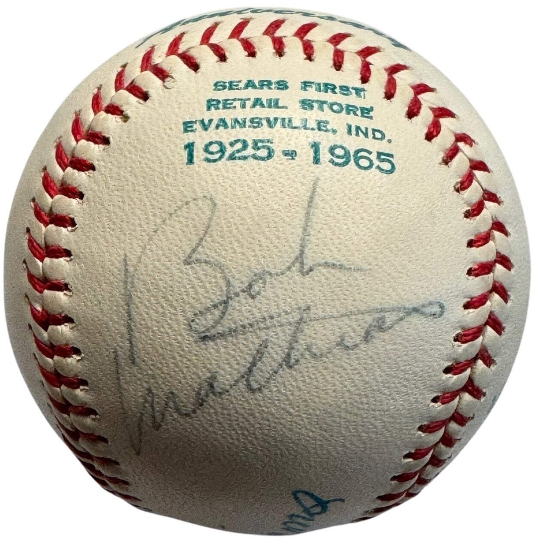 Ted Williams Autographed Sears 40th Anniversary Baseball (JSA) - 4