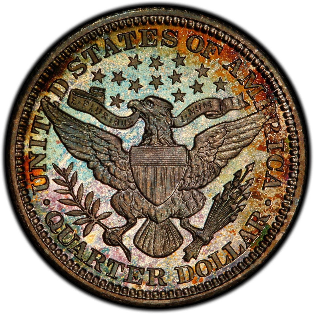 Quarter 25C Barber PCGS PR67+ CAC - 4