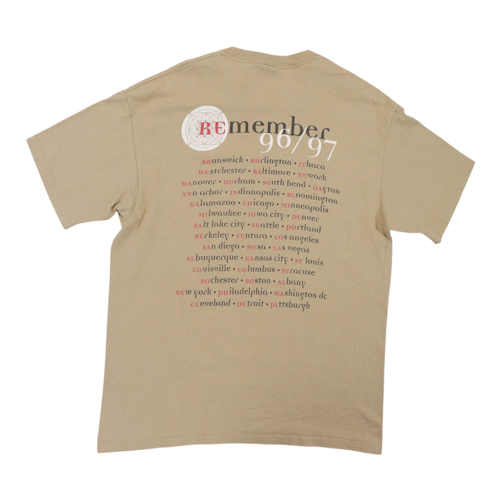 Rusted Root Remember Tour 1996 Shirt - 2