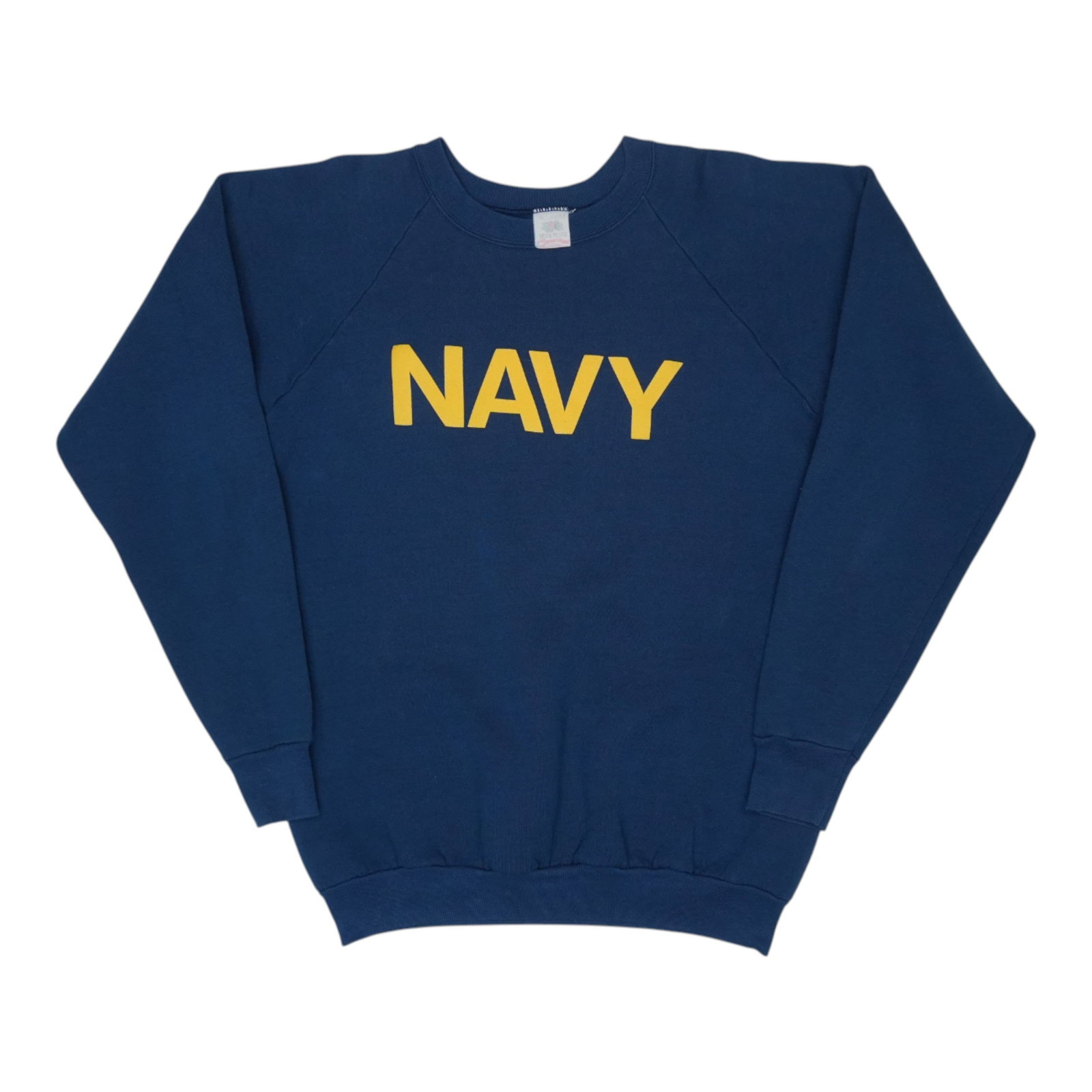 1990s Navy Sweatshirt: 1990s Navy Sweatshirt Extra Large Navy Sweatshirt from the 1990s. This vintage shirt boasts classic navy blue color and a relaxed fit, with measurements including a pit-to-pit length of 22 inches and 