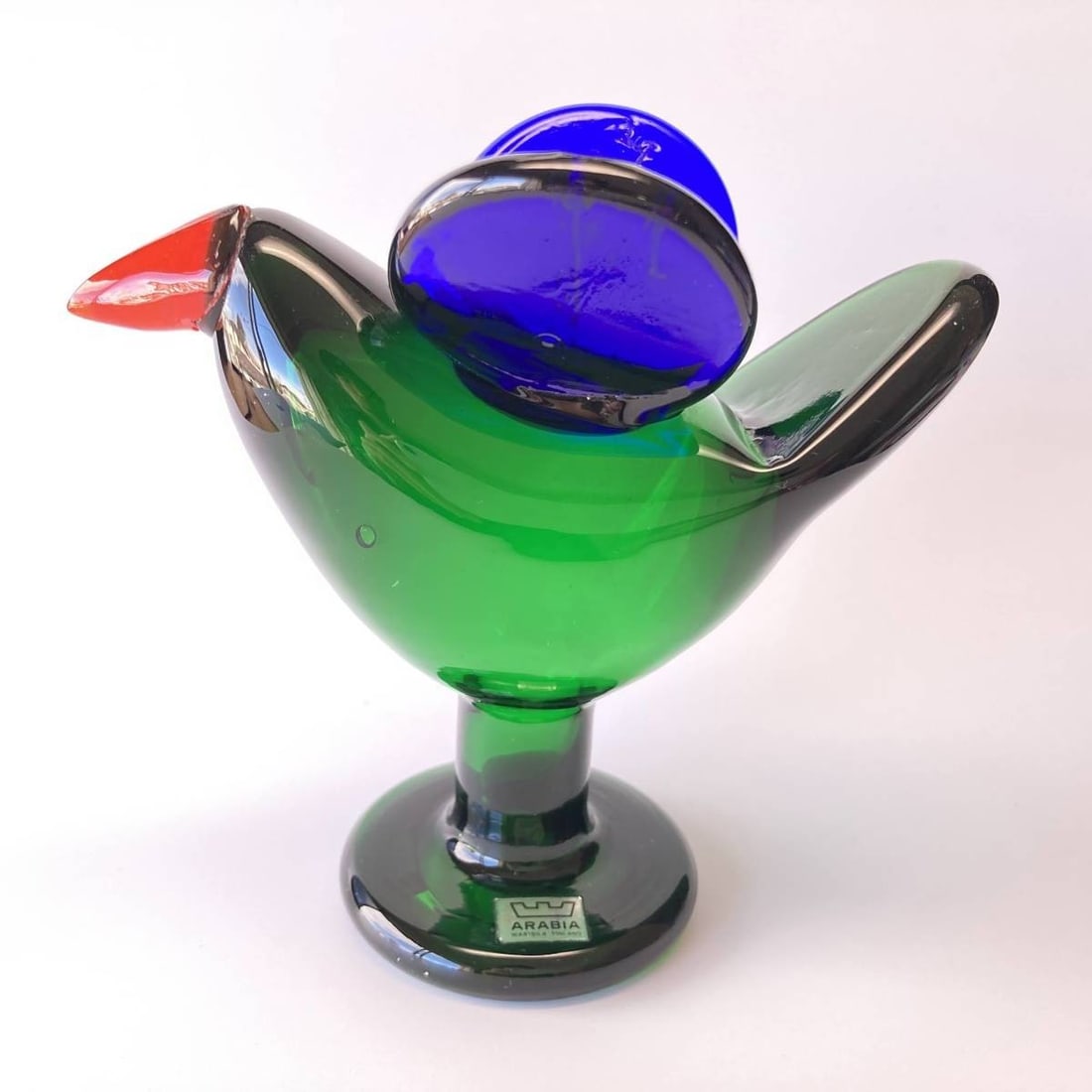 Iittala Bird Oiva Toikka Arabia Sieppo Nuutajarvi Notsjo Finnish Glass Art 1970s (1 of 10)