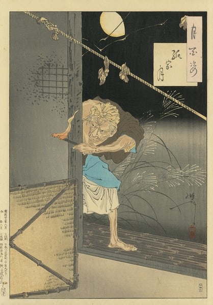Woodblock print isolated house moon aspects yoshitoshi 1890: Woodblock print isolated house moon aspects yoshitoshi 1890 Item Specifics: Artist: Tsukioka Yoshitoshi Subject: One Hundred Aspects of the Moon / Isolated House Material: Washi Paper Style: Japanese 