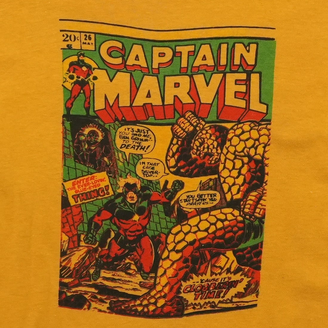 1970s Captain Marvel Comic Book Shirt - 3