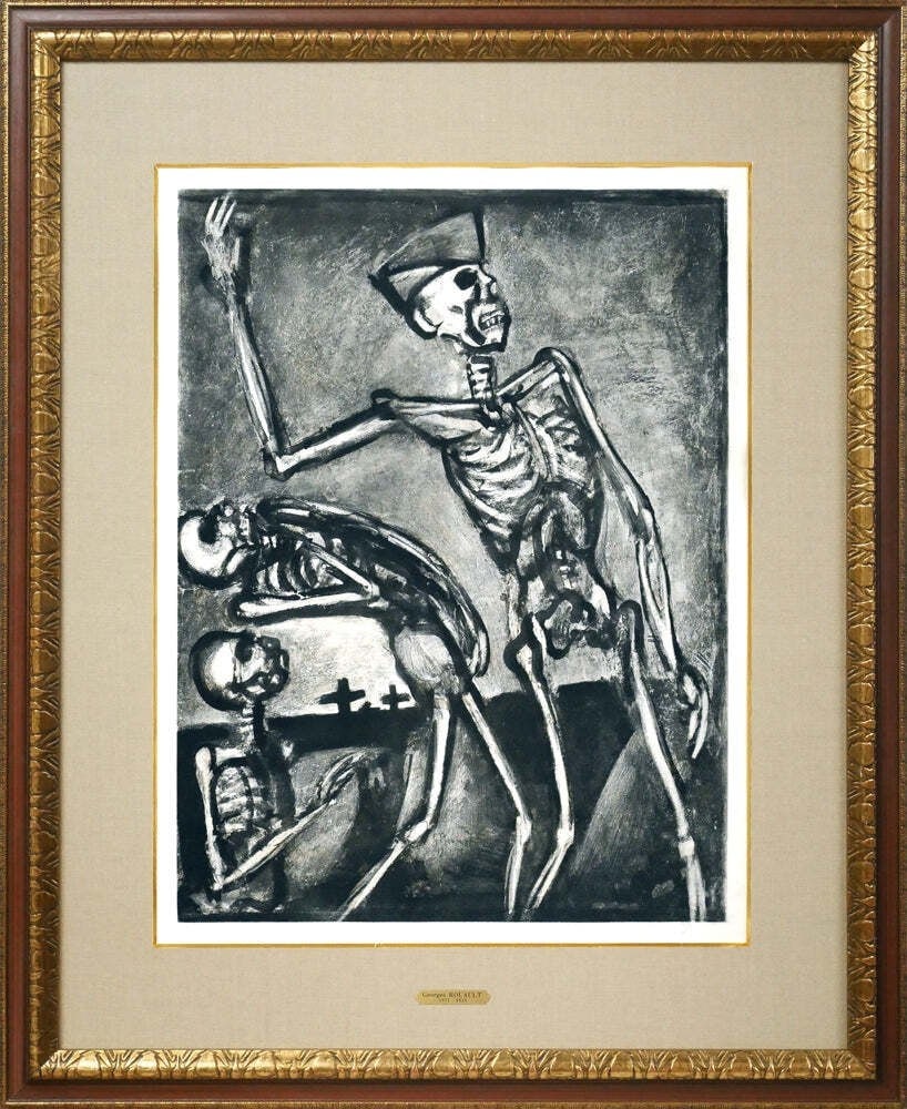 Miserere Etching Georges Rouault Framed Arise Dead Authentic Ed450: Miserere Etching Georges Rouault Framed Arise Dead Authentic Ed450 Item Specifics: Primary Material: Paper Color: Multi-Color Original/Reproduction: Vintage Original Region Of Origin: Japan Maker: Geo