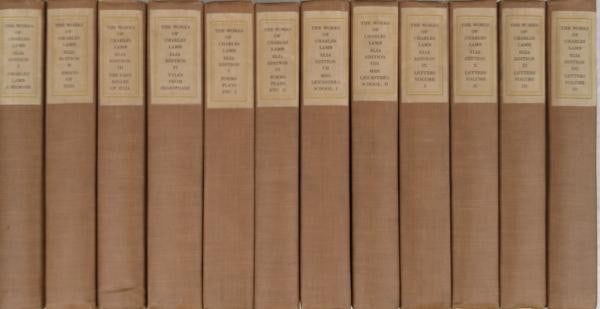 Life and Works of Charles Lamb 12 Vol Set Limited Elia Edition 1880 A Ainger (1 of 1)