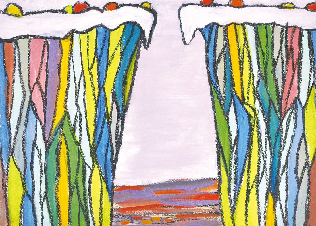 Taro Chiezo Signed Japanese Art 2003 Crayon Paper Acrylic Original: Taro Chiezo Signed Japanese Art 2003 Crayon Paper Acrylic Original Item Specifics: Artist: Chiezo Taro Subject: Contemporary Abstract Material: Acrylic and crayon on paper Style: Japanese Size: 37.5