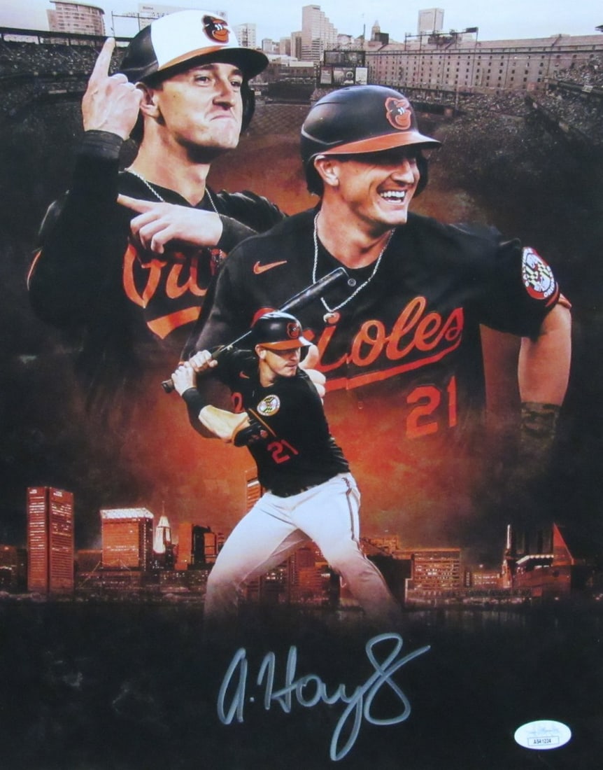 Signed Austin Hays 11x14 Photo Orioles Baltimore JSA 188766: Signed Austin Hays 11x14 Photo Orioles Baltimore JSA 188766 Item Specifics: Autograph Authentication: James Spence Authentication (JSA) Original/Reprint: Original Product: Photo Sport: Baseball League