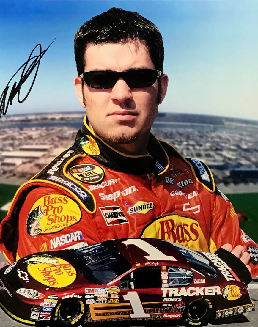 Racing Photo Autographed by Martin Truex (1 of 1)