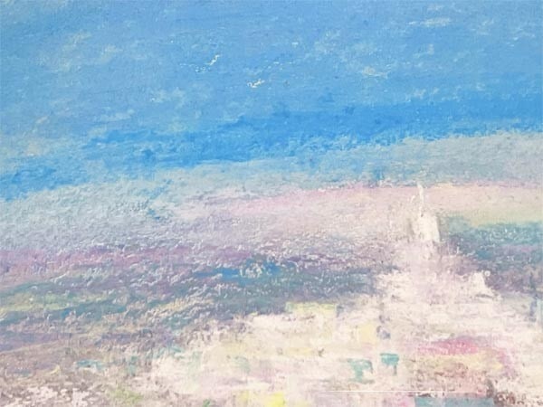 Andre Ingres Original Pastel Landscape Signed Framed Impressionist - 3
