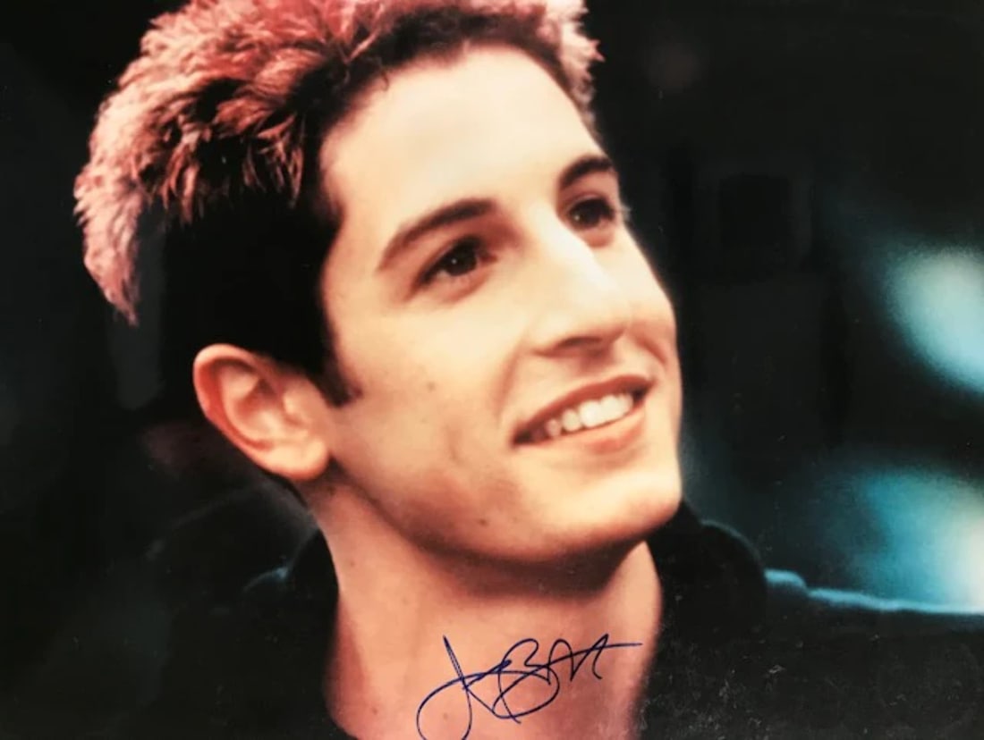 Signed celebrity photo by Jason Biggs (1 of 1)