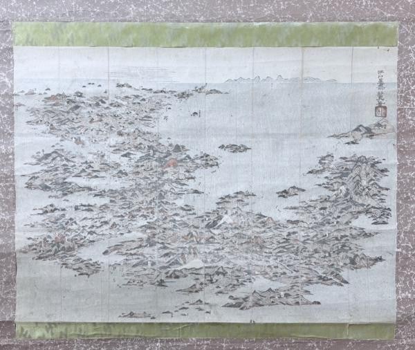 Bird s eye view antique woodblock print map kuwagata keisai masayoshi edo: Bird s eye view antique woodblock print map kuwagata keisai masayoshi edo Item Specifics: Artist: Kuwagata Keisai (Kitao Masayoshi) Subject: Edo Landscape / Bird"s Eye View Map Material: Paper Style: 