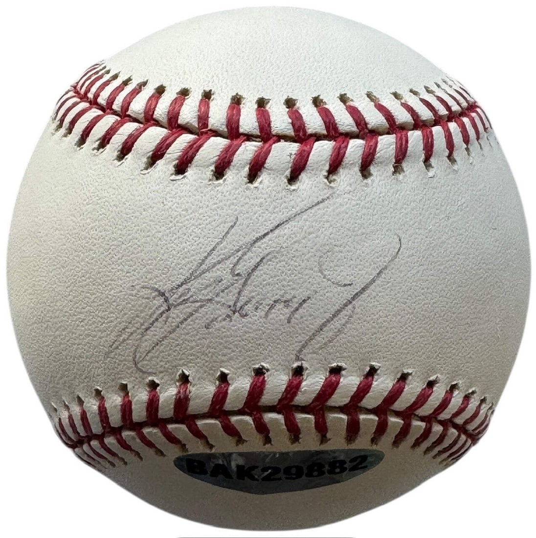 Ken Griffey Jr Autographed Official Major League Baseball (UDA/ MLB) (1 of 2)