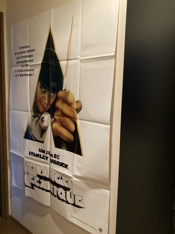 1971 A Clockwork Orange Original Vintage Poster One Sheet French Edition Kubrick: 1971 A Clockwork Orange Original Vintage Poster One Sheet French Edition Kubrick Item Specifics: Industry: Movies Object Type: Poster Original/Reproduction: Original Modified Item: No Product Disclaim