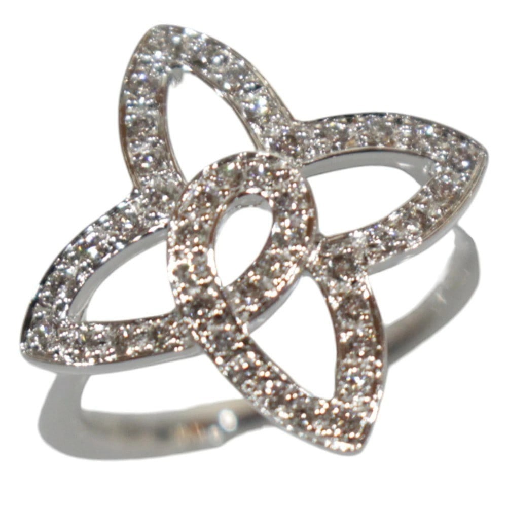 Louis Vuitton Diamond Berg Ardante Fleur Semple Ring US3.5-4.5 White Gold w/ Box: Louis Vuitton Diamond Berg Ardante Fleur Semple Ring US3.5-4.5 White Gold w/ Box Item Specifics: Brand: Louis Vuitton Ring Size: 3.5-4.5 Type: Ring Metal Purity: 18k Color: White Gold Style: Ring Base