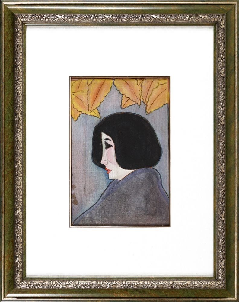 Woman portrait wood carved rare art framed kawakami sumio taisho period: Woman portrait wood carved rare art framed kawakami sumio taisho period Item Specifics: Artist: Kawakami Sumio Subject: Portrait Material: Carved wood ink and pigment Style: Japanese Year Of Productio