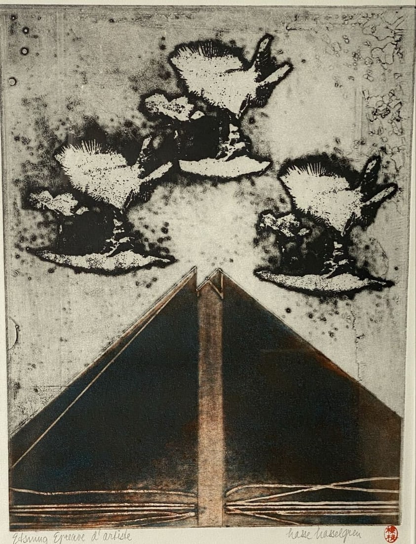 Hasse Hasselgren Signed EA Etching Scandinavian Surrealist Art Framed: Hasse Hasselgren Signed EA Etching Scandinavian Surrealist Art Framed Item Specifics: Unit Of Sale: Single Piece Artist: Hasse Hasselgren Signed By: Hasse Hasselgren Image Orientation: Portrait Signed