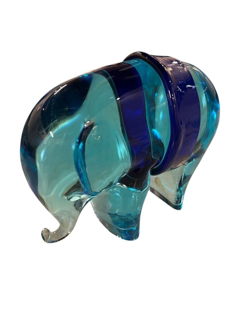 Vintage Elephant Sculpture Murano Glass by Luciano Gaspari: Vintage Elephant Sculpture Murano Glass by Luciano Gaspari Item Specifics: Origin: NA Antique: NA Signed By: NA Item Length: NA Vintage: NA Original/Licensed Reproduction: NA Item Height: NA Style: NA