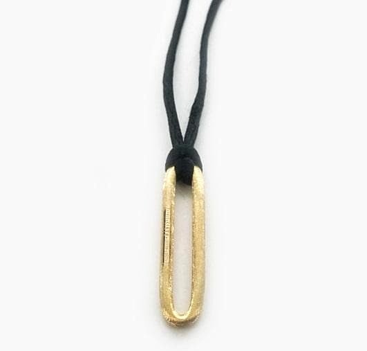 Yellow Gold Necklace Italian 18k Cord Black Petite Pendant Nanis: Yellow Gold Necklace Italian 18k Cord Black Petite Pendant Nanis Item Specifics: Occasion: Anniversary Birthday Christmas Engagement Mother"s Day Valentine"s Day Wedding Metal: Yellow Gold Main Stone: