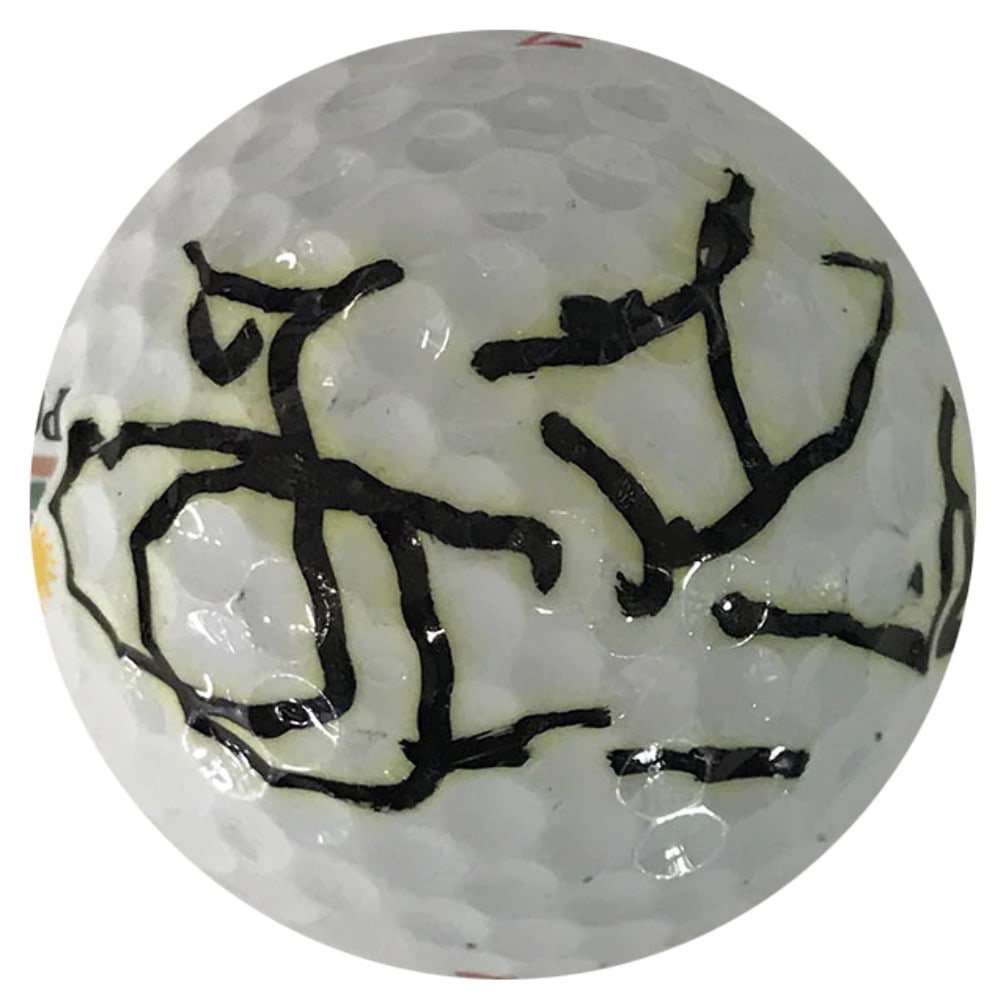 Jesper Parnevik Autographed Titleist 2 Golf Ball (1 of 2)