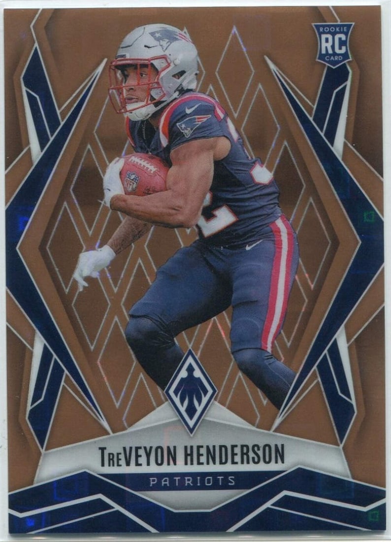 Panini Phoenix Bronze Pandora Parallel RC #187 57 of 125 by TreVeyon Henderson 2025 (1 of 2)