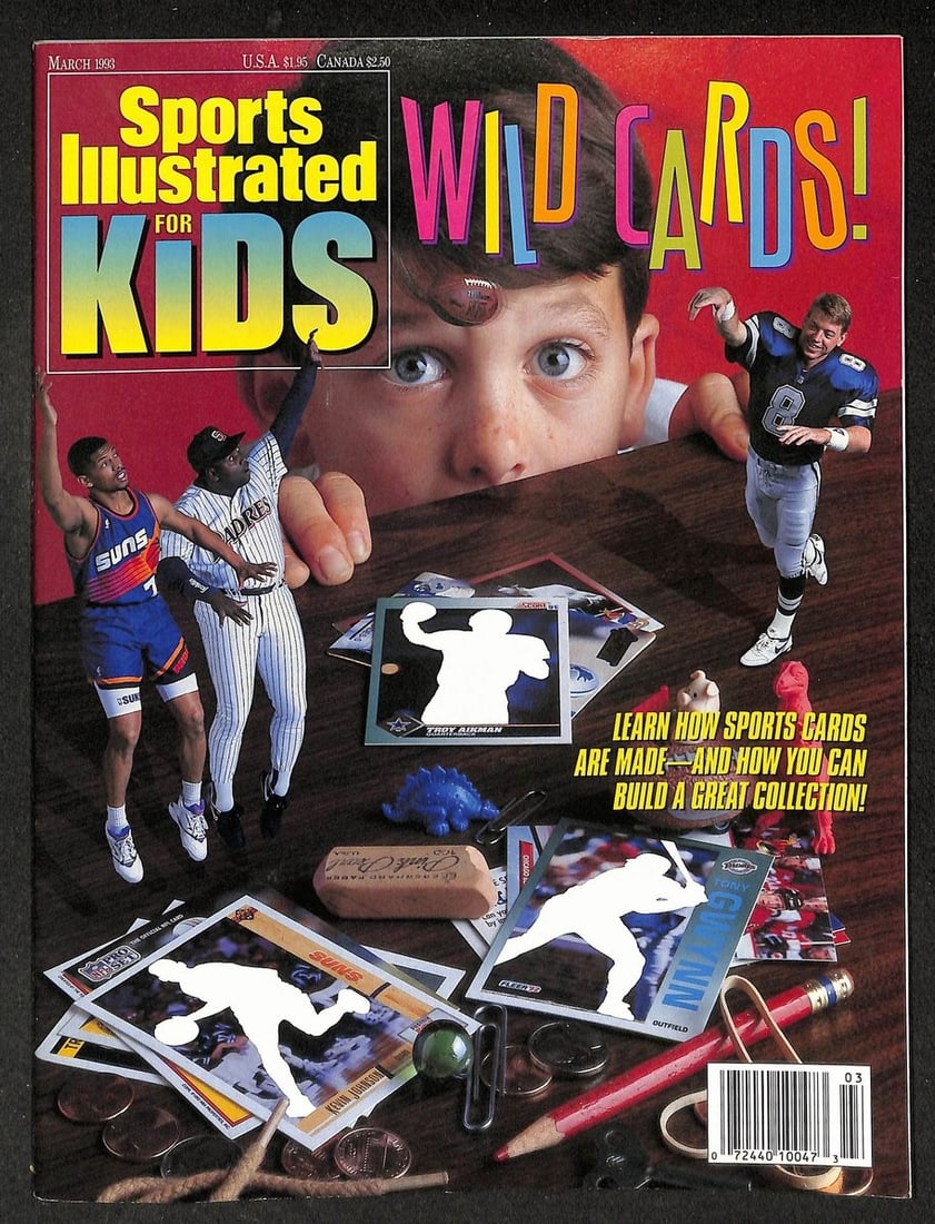 Shaquille O'neal Sports Illustrated Newsstand Kids 1993 w/ Cards (1 of 6)
