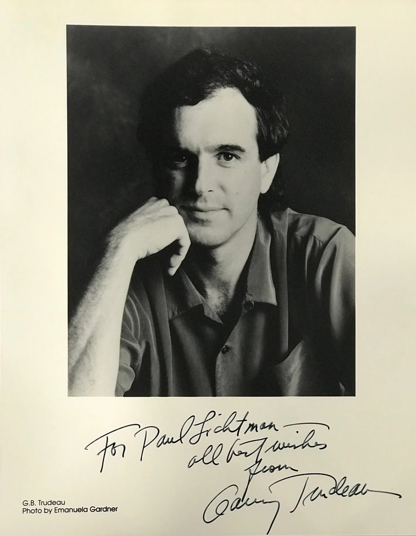 Garry Trudeau Signed Photo 8x10 (1 of 1)