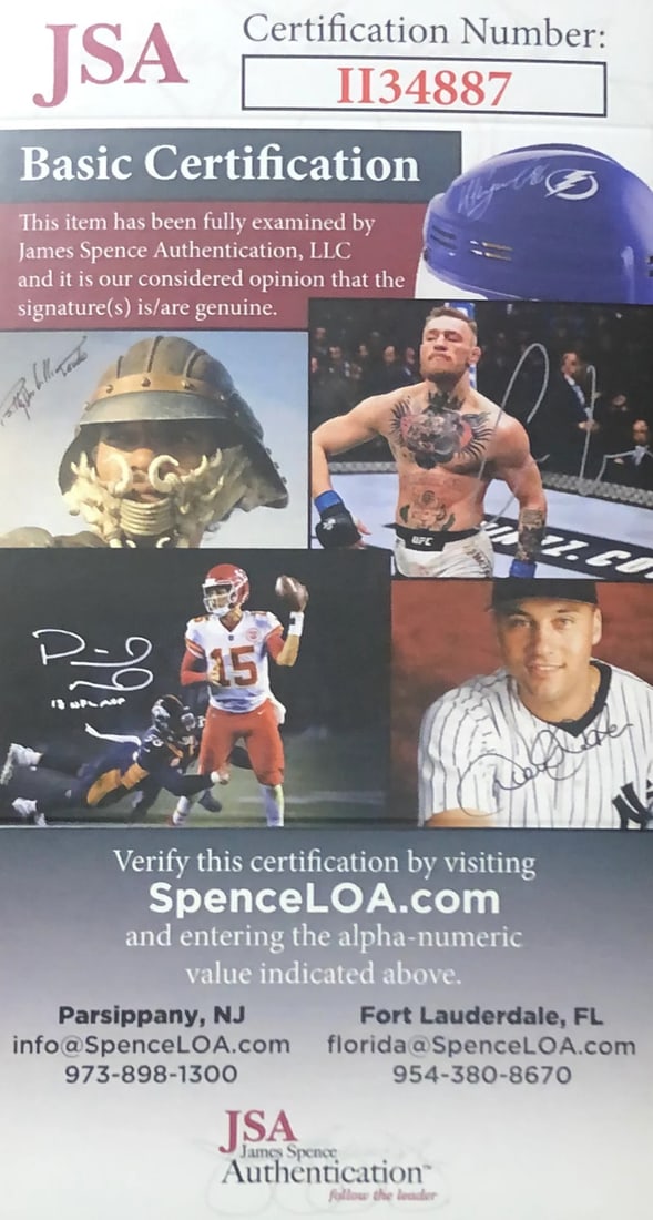 Carlos Palomino Autographed Contract (JSA) - 2