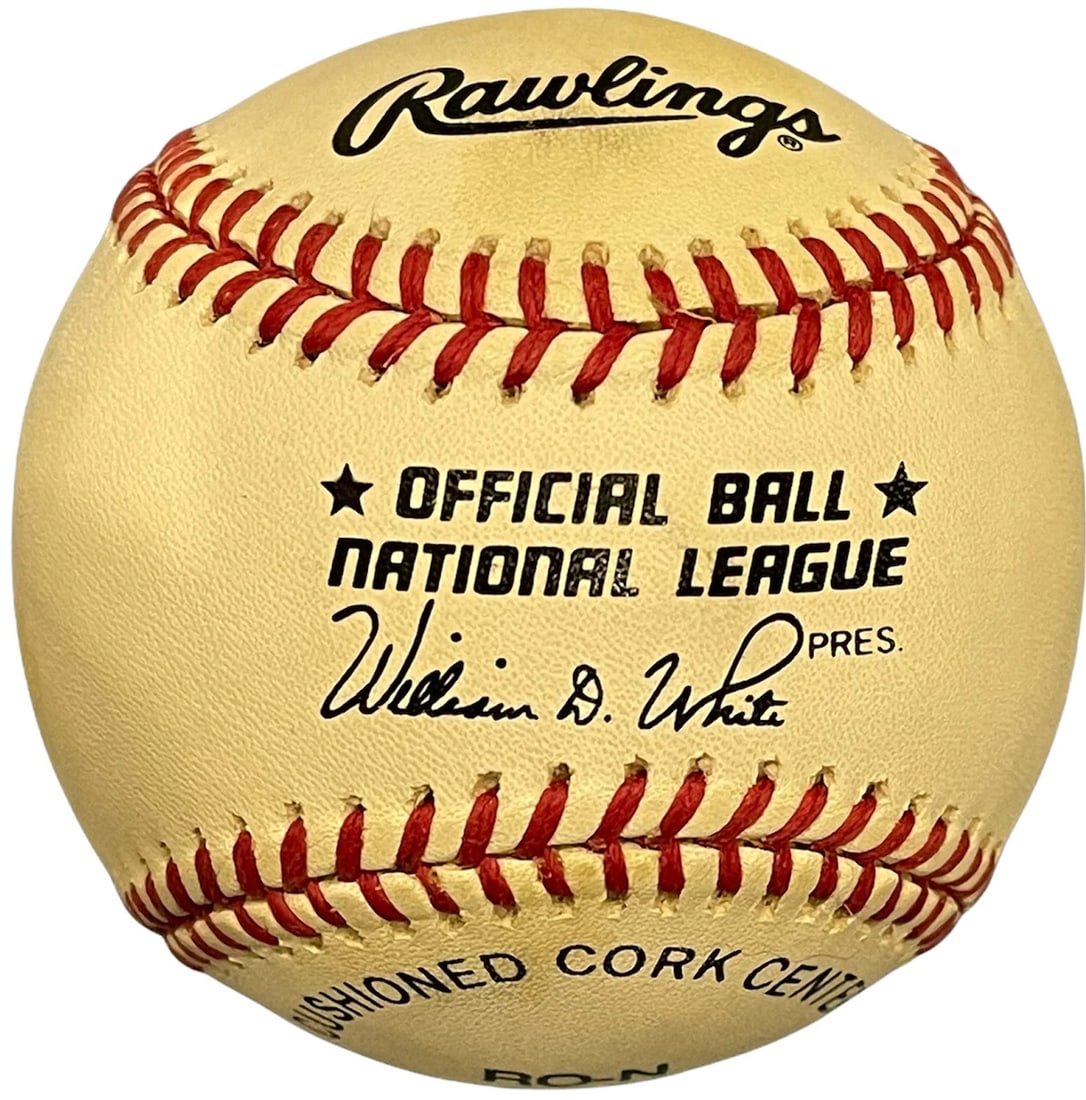 Burdette Lou Autographed Official Baseball - 2