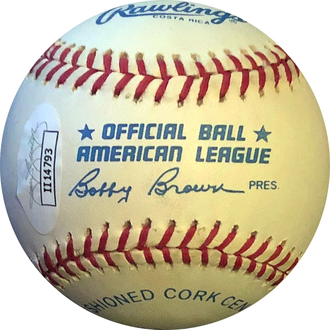 Ferrell Autographed by Rick Baseball - 2