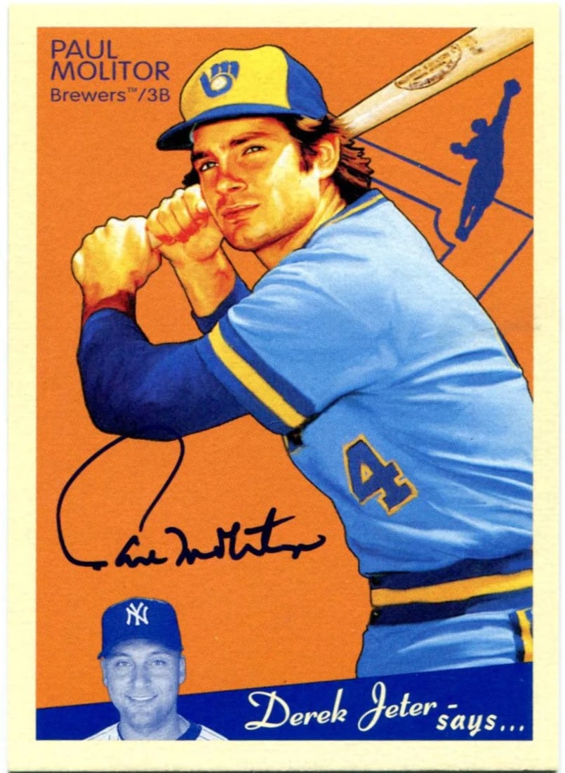 2008 Upper Deck Goudey Graphs Paul Molitor #GG-PM Auto (1 of 2)