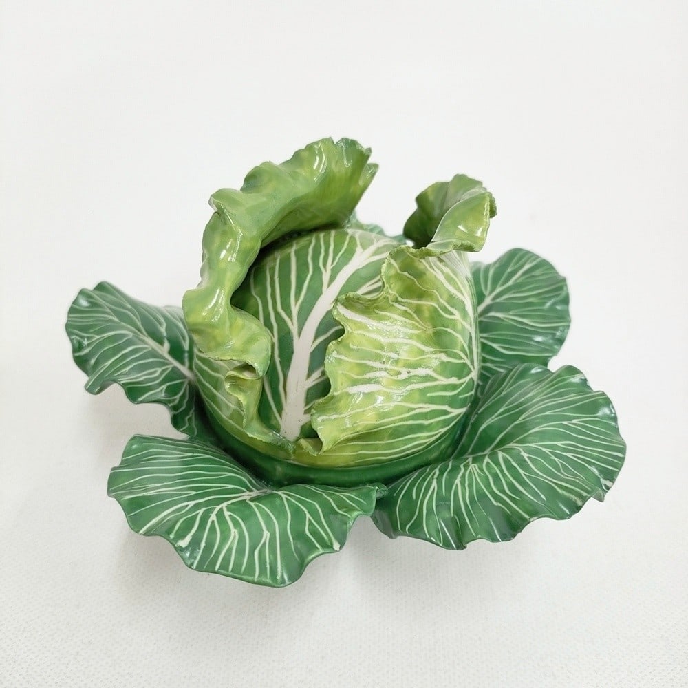 DIDIER GARDILLOU Porcelain Cabbage Form Box and Cover Green Plate Collectible: DIDIER GARDILLOU Porcelain Cabbage Form Box and Cover Green Plate Collectible Item Specifics: Number Of Items In Set: NA Origin: NA Antique: NA Shape: NA Occasion: NA Item Length: NA Vintage: NA Care 