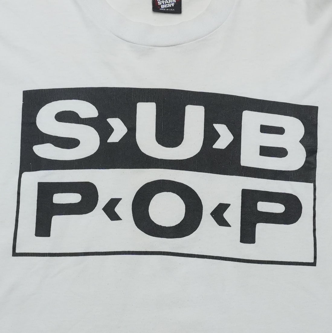 1990s Sub Pop Records Logo Shirt - 3