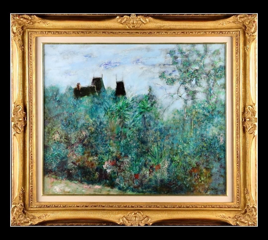 Bernard Gantner Oil Painting La Palmeraie 1971 French Landscape 10F Original: Bernard Gantner Oil Painting La Palmeraie 1971 French Landscape 10F Original Item Specifics: Artist: Bernard Gantner Unit Of Sale: Single Piece Signed By: Bernard Gantner Size: Medium Signed: Yes Mate