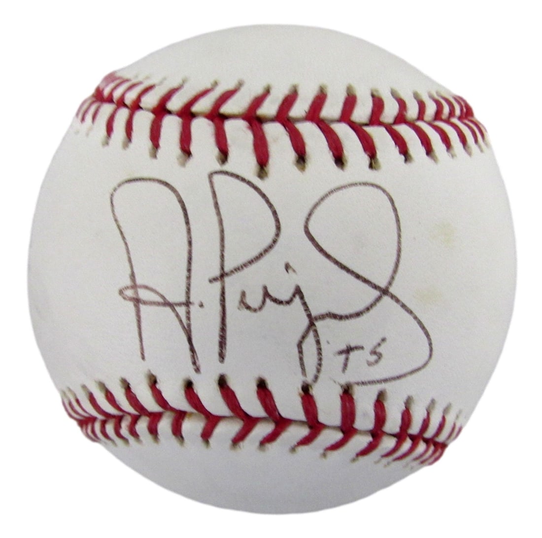 Albert Pujols Signed/ Auto OML Baseball St. Louis Cardinals JSA 210212: Albert Pujols Signed/ Auto OML Baseball St. Louis Cardinals JSA 210212 Item Specifics: Original/Reprint: Original Product: Baseball Sport: Baseball Product Disclaimer: Not affiliated with any team or 