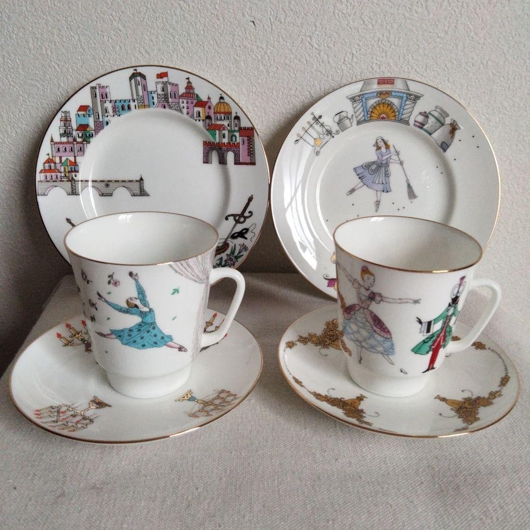 Imperial Cup Ballet Trio Set Pair Plate Saucer Porcelain: Imperial Cup Ballet Trio Set Pair Plate Saucer Porcelain Item Specifics: Brand: Lomonosov Type: Tea Cup & Saucer Color: Multicolor Product Disclaimer: Measurements approximate; colors may vary due to 