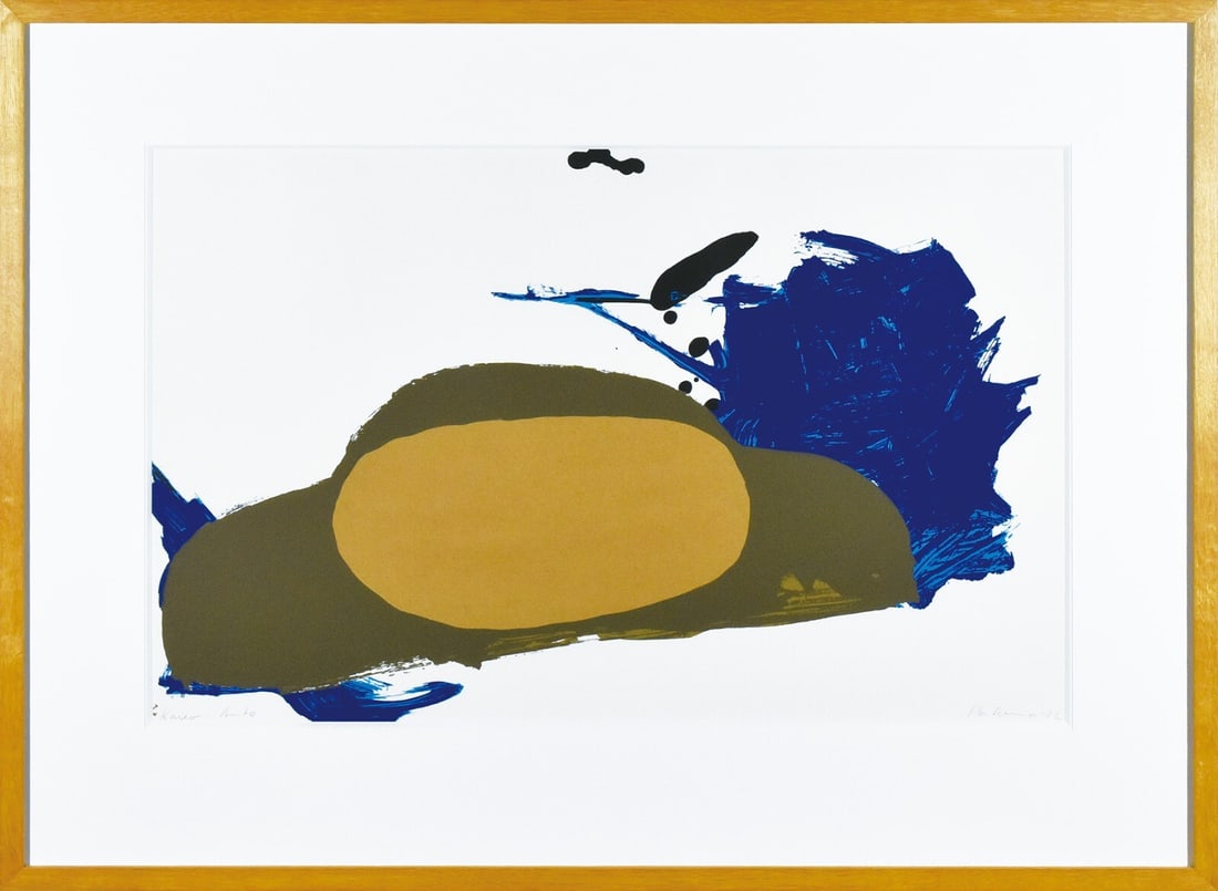 Blinky Palermo Silkscreen Stencil Printing Yellow Blue AUTO 1972: Blinky Palermo Silkscreen Stencil Printing Yellow Blue AUTO 1972 Item Specifics: Primary Material: Paper Type: Japanese Woodblock Print Color: Multi-Color Original/Reproduction: Antique Original Featu