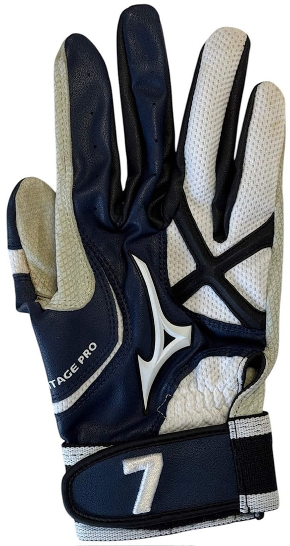 Game Used Batting Glove Autographed By Otis Nixon: Game Used Batting Glove Autographed By Otis Nixon Otis Nixon's sharpie signature on the Braves batting glove adds a unique touch to this game-used piece, bearing the inscription "Braves". The James Sp