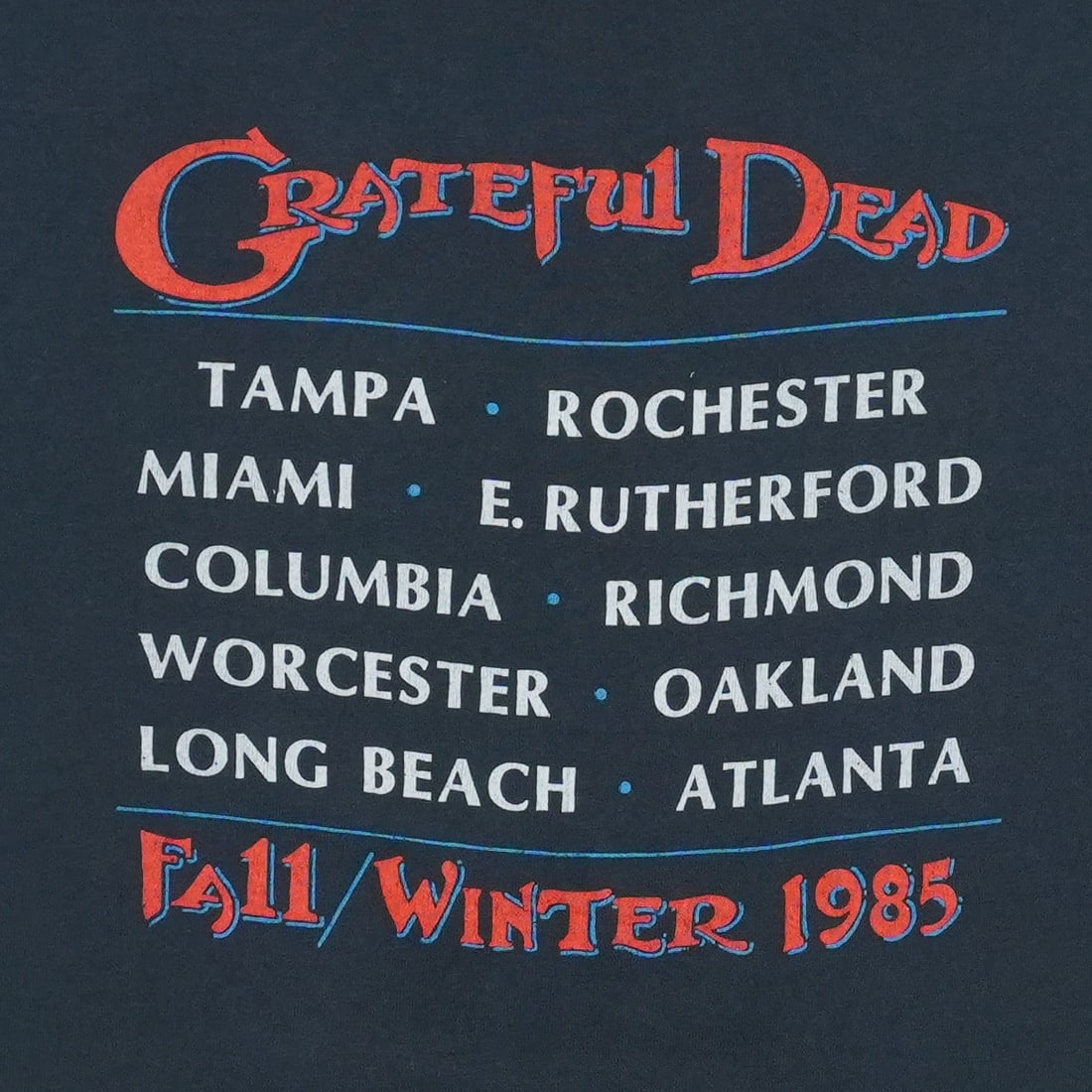 Dead Fall Tour Shirt 1985 - 7