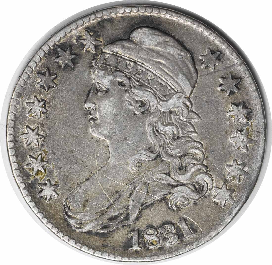 1831 Bust Half Dollar EF Uncertified (1 of 2)