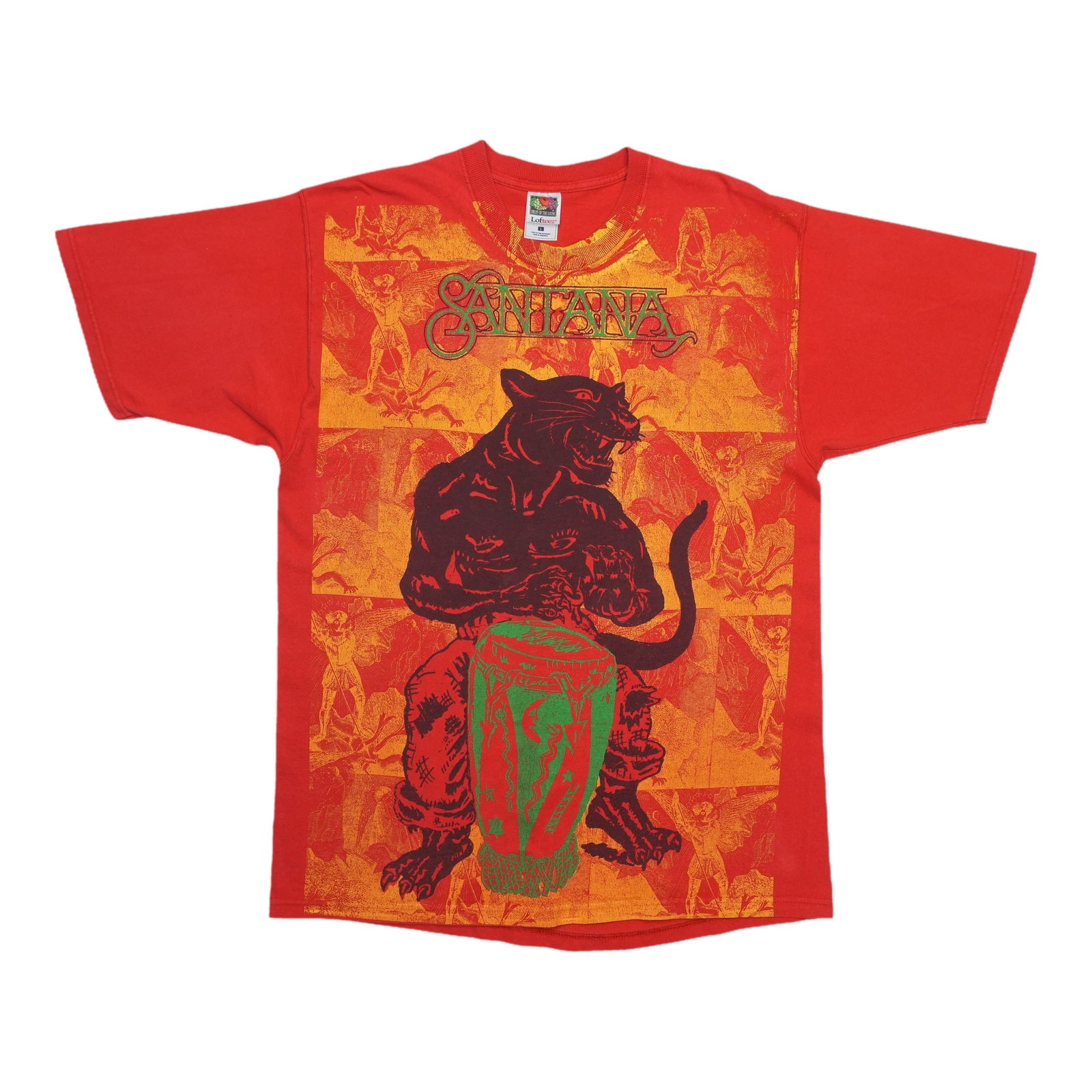 Santana world tour shirt 1999 supernatural (1 of 4)