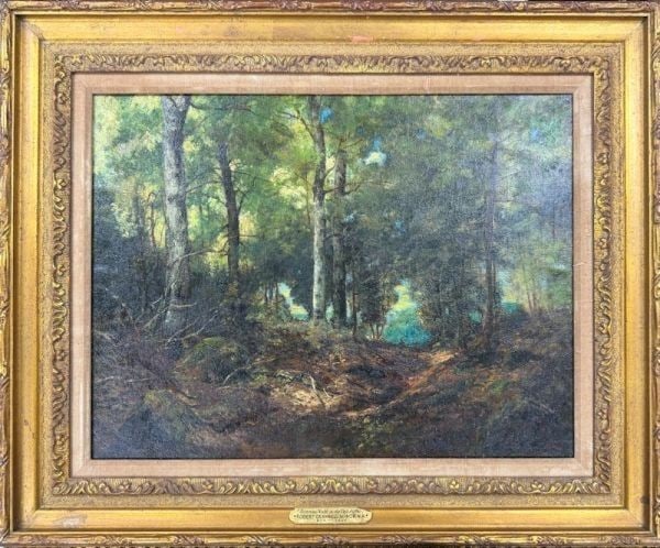 Robert Crannell Minor Catskills Oil Painting Lyman Allyn Christie's Provenance (1 of 9)