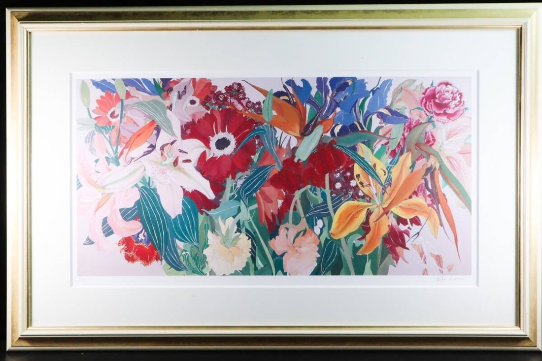 Helen Lucas Companions Lithograph Signed Floral Large Art Print 5/ 200: Helen Lucas Companions Lithograph Signed Floral Large Art Print 5/ 200 Item Specifics: Unit Of Sale: Single Piece Artist: Helen Lucas Signed By: Helen Lucas Image Orientation: Landscape Size: Large Si