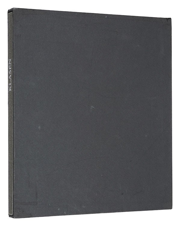 Signed original etching by Peter Klasen Corrosif Limited edition art book (1 of 3)